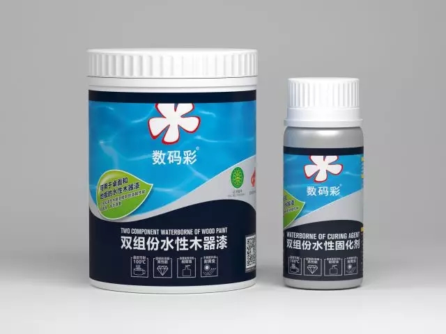 數(shù)碼彩雙組份水性木器漆，讓家具表面一抹即凈