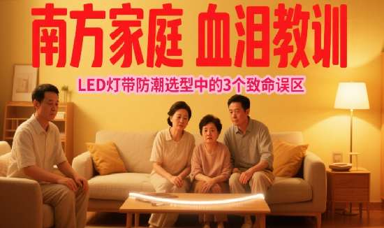 南方家庭血淚教訓(xùn)：LED燈帶防潮選型中的3個(gè)致命誤區(qū)