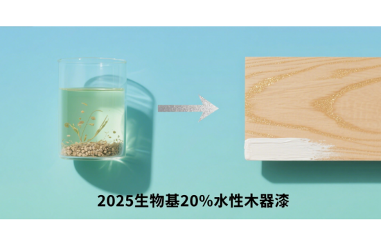 涂料新趨勢：2025生物基20%水性木器漆，耐磨實(shí)力遠(yuǎn)超溶劑型