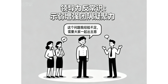 領(lǐng)導(dǎo)力反常識(shí)：為何“示弱”反而增強(qiáng)團(tuán)隊(duì)凝聚力